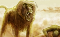 Звуки динопитека (доисторического бабуина)