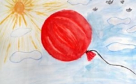 Аудио рассказ для детей: Красный шарик в синем небе (В. Драгунский)