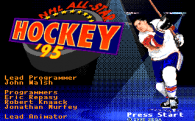 Звуки и музыка из игры "NHL All-Star Hockey '95" (Sega)