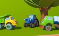 Аудио мультфильм "Синий трактор и его друзья. Самый Самый"