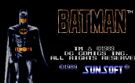 Звуки и музыка из игры "Batman" (NES)